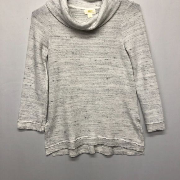 Anthropologie Maeve Women Cowl Neck Tunic Sweater Size Extra Small Gray M125 -27 - Picture 12 of 15
